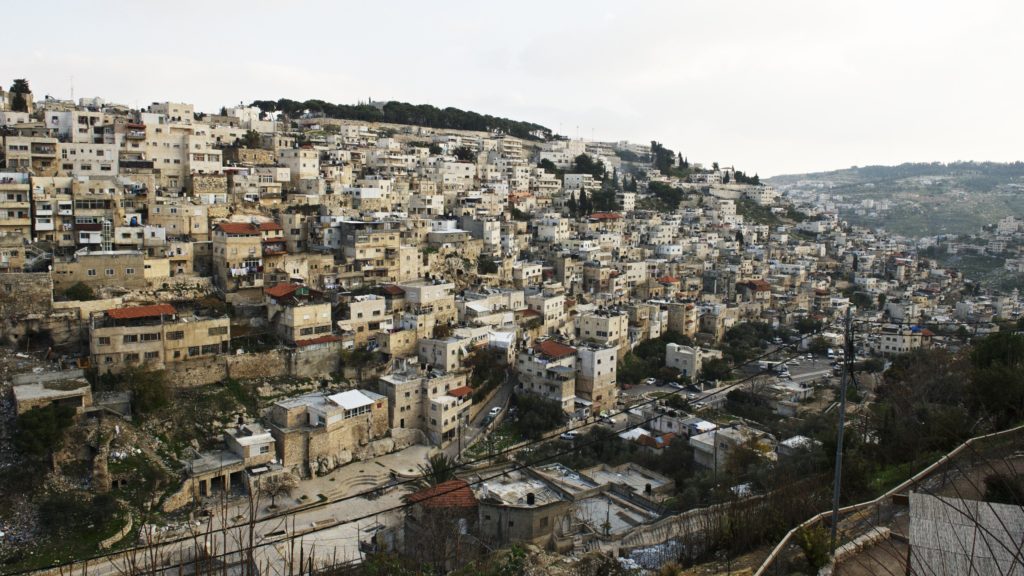a city on a hillside in israel